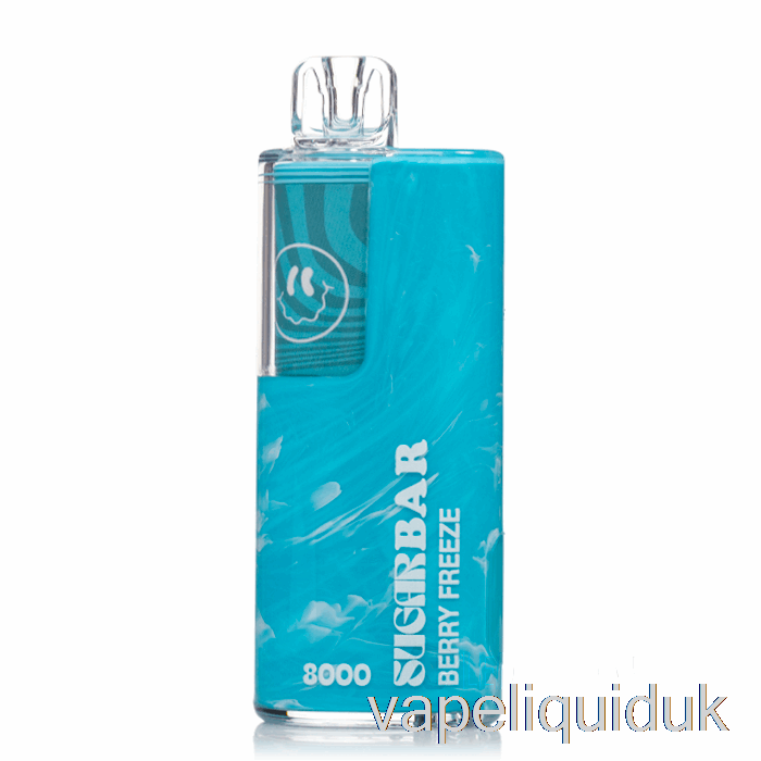 Sugar Bar SB8000 0% Zero Nicotine Disposable Berry Freeze Vape Liquid